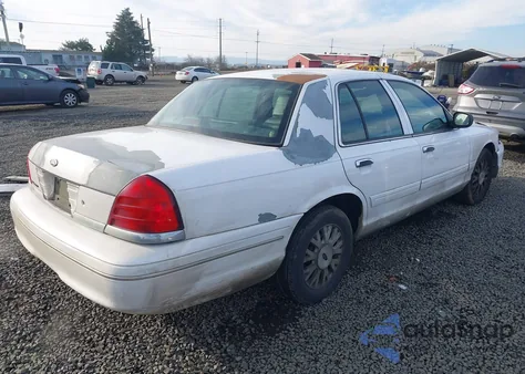 2004 Ford Crown Victoria Lx из США, поврежденный, VIN 2FDFP74W64X142852